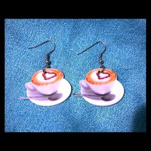 3/$25 Coffee Cup Earrings